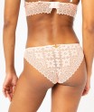 Culotte en dentelle fleurie femme